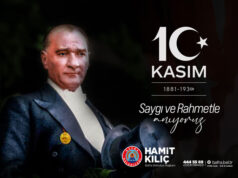 Hamit Kılıç’tan 10 Kasım Atatürk’ü Anma Mesajı