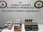 Alaçam’da kaçak makaron ele geçirildi