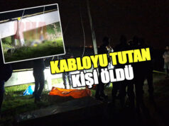 Bafra’da Elektrik Akımına Kapılarak Öldü
