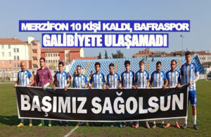 Bafraspor Düşme Hattında Önemli 2 Puanı Bıraktı