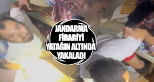 Bafra’da firari hükümlü yatağın altında yakalandı