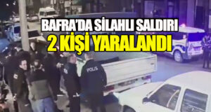 Bafra’da Silahlı Saldırı: İki Kişi Yaralandı
