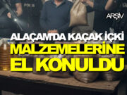 Alaçam’da Kaçak Alkol ve Tütün Deposu Ortaya Çıkarıldı