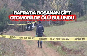 Bafra’da Boşandığı Eşiyle Birlikte Otomobilde Ölü Bulundu