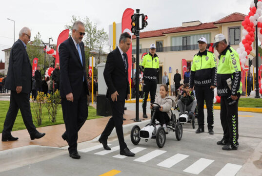 Bafra’da Çocuklara Trafik Bilinci Kazandırılıyor
