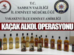 Yakakent’te Kaçak İçki Operasyonu