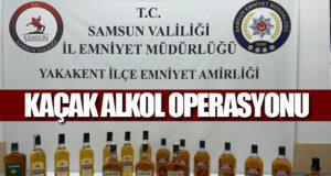Yakakent’te Kaçak İçki Operasyonu