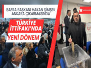 Bafra Başkanı Hakan Şimşek Ankara Çıkarmasında