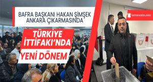 Bafra Başkanı Hakan Şimşek Ankara Çıkarmasında