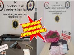 Bafra ve 3 ilçede Narkotik Operasyonu!