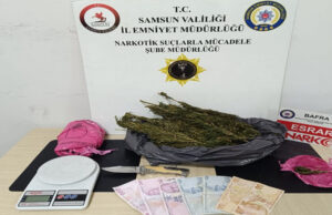 Bafra ve 3 ilçede eş zamanlı narkotik operasyonlar