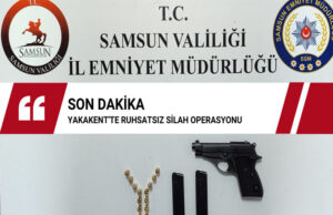 Yakakent’te ruhsatsız silah operasyonu