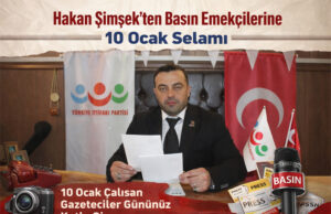 Hakan Şimşek, Basın Emekçilerine Selam Olsun