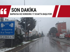 Bafra’da Hız Koridoru 17 Ocak’ta Başlıyor!
