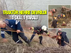 Bafra’da Traktör Kızılırmak’a Devrildi: 1 Ölü, 1 Yaralı
