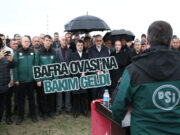Bafra Ovası’na Dev Bakım, İş Makineleri Sahaya İndi