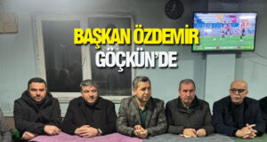 Başkan Özdemir Göçkün Mahallesi’nde Vatandaşlarla Buluştu