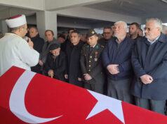 Bafra’da Kahraman Gaziye Veda