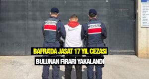 Bafra’da 17 Yıl Cezası Bulunan Firari Yakalandı