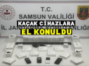 Yakakent’te Valizinden onlarca elektronik ürün çıktı