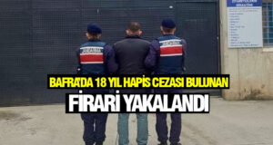 Bafra’da Kasten Öldürme Suçundan Aranan firari yakalandı