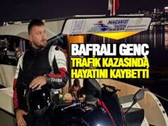 Trafik Kazasında Bafralı Genç Vefat Etti