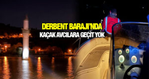 Derbent Barajı’nda Kaçak Avcıların Ağları Toplandı