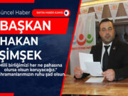 Başkan Şimşek’ten Milli Birlik Vurgusu