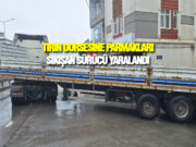 Bafra’da sıkışan dorseyi kurtarmak isterken yaralandı