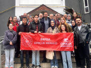 Bafra’da tıp öğrencileri huzurevi sakinlerini ziyaret etti