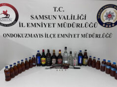 19 Mayıs’ta Araçtan Cephanelik ve Kaçak İçki Çıktı
