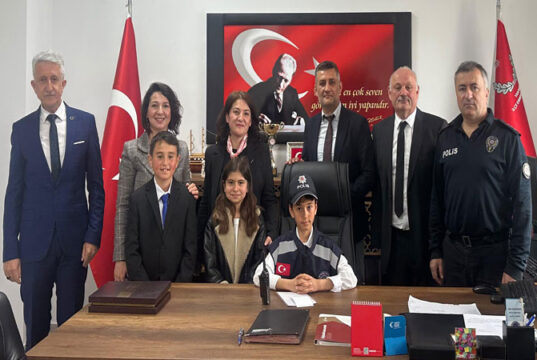 Yakakent’te Emniyet Makamı Çocuklara Emanet