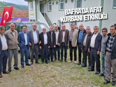Bafra’da Çiftçiler Afetlerden Korunmak İçin Dua Etti