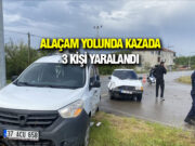 Alaçam’da İki Otomobil Çarpıştı: 3 Yaralı
