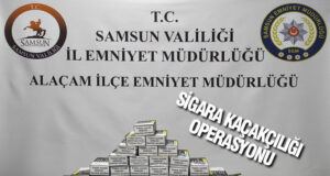 Alaçam’da sigara kaçakçılığına operasyon yapıldı