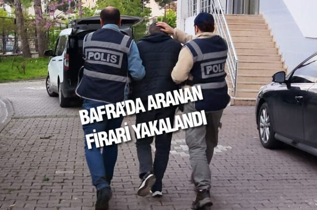 BAFRADA-FİRARİ-YAKALANDI