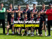 Bafra Ragbi’de Türkiye Şampiyonu Oldu