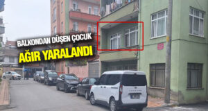 Bafra’da Balkondan Düşen Çocuk Ağır Yaralandı
