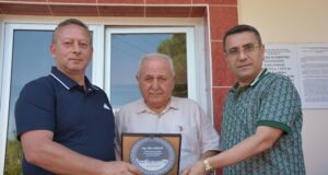 Bafra TSO’dan Yeşil Küre Organik’e Plaket ve Ziyaret