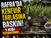 Bafra’da Uyuşturucu Operasyonu 1 Tutuklama