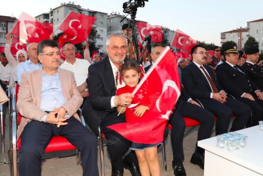 15 Temmuz Ruhu Bafra’da Bir Kez Daha Yaşatıldı