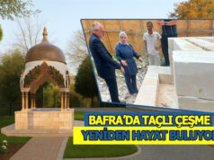 BAFRA’DA TAÇLI ÇEŞME YENİDEN HAYAT BULUYOR
