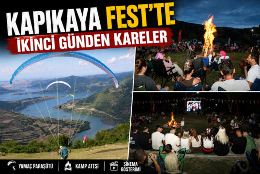 KAPIKAYA FEST’TE İKİNCİ GÜNDEN KARELER
