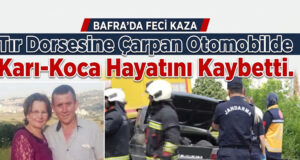 Bafra`da Feci Kaza