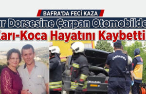 Bafra`da Feci Kaza
