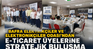 Bafra`da E-Ticaret Üyelerineden Stratejik Buluşma