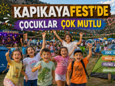 KAPIKAYA FEST`de ÇOÇUKLAR MUTLU