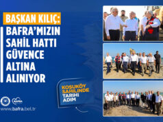 Koşuköy Sahilinde Tarihi Adım