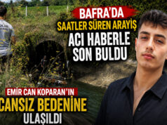 Bafra’da Acı Son Emir Can’a Ulaşıldı