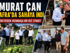 Murat Çan Bafra’da Sahaya İndi
